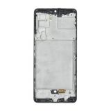 Дисплей (LCD) для Samsung Galaxy A42 5G/A426 (2020) з тачскріном та рамкою black (Oled) Original Quality
