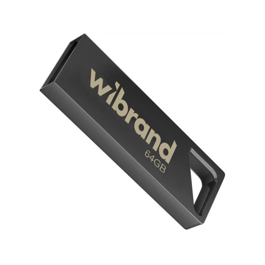 Флеш-память USB Wibrand Stingray 64GB USB 2.0 grey