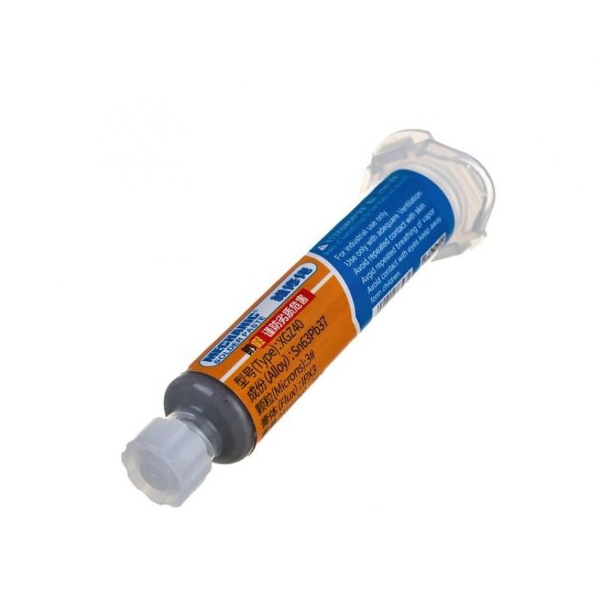 Паста BGA Mechanic XGZ40 (Sn 63%, Pb 37%, 183 °C, 35гр)