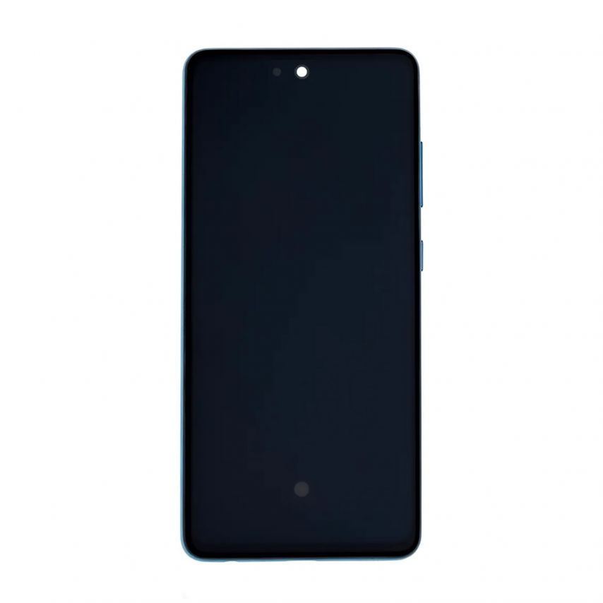 Дисплей (LCD) для Samsung Galaxy A52 4G/A525 (2021), A52 5G/A526 (2021) з тачскріном та рамкою awesome blue (Oled) Original Quality