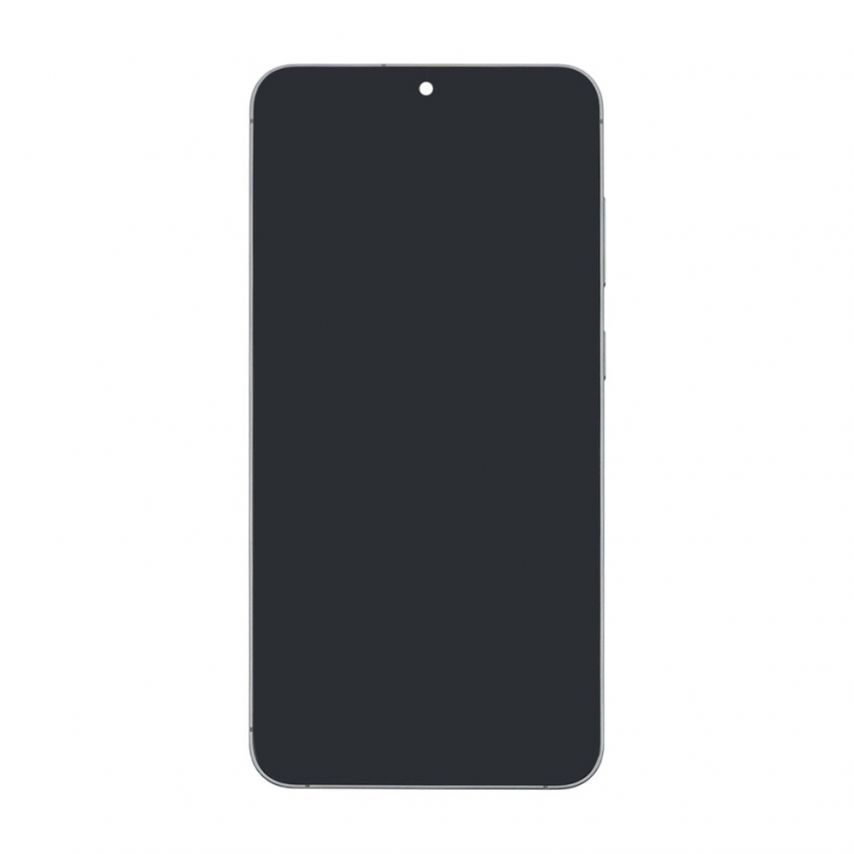 Дисплей (LCD) для Samsung Galaxy S25/S931 (2025) з тачскріном та рамкою silver shadow Service Original (PN:GH82-36329A)