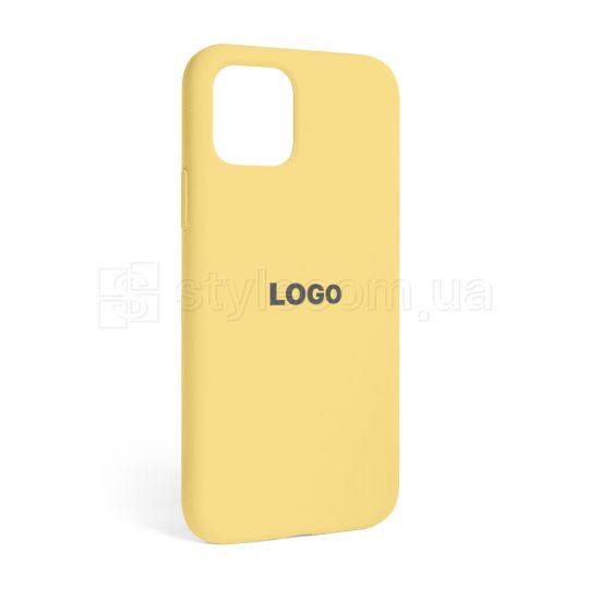 Чохол Full Silicone Case для Apple iPhone 12, 12 Pro yellow (04)