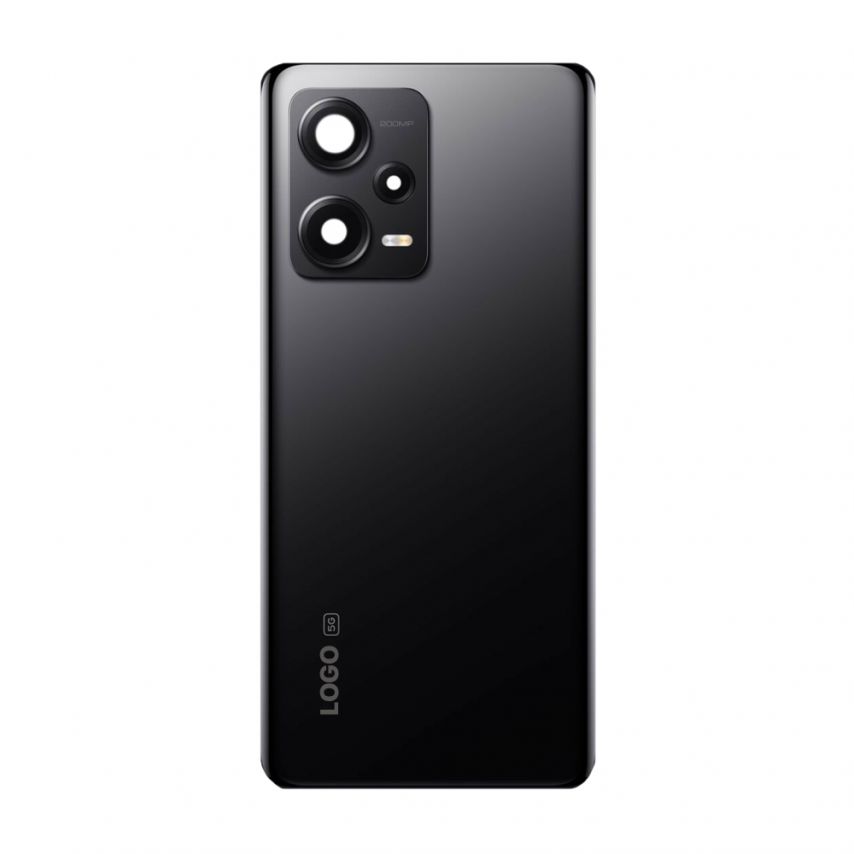 Задня кришка для Xiaomi Redmi Note 12 Pro Plus 5G зі склом камери obsidian black Original Quality