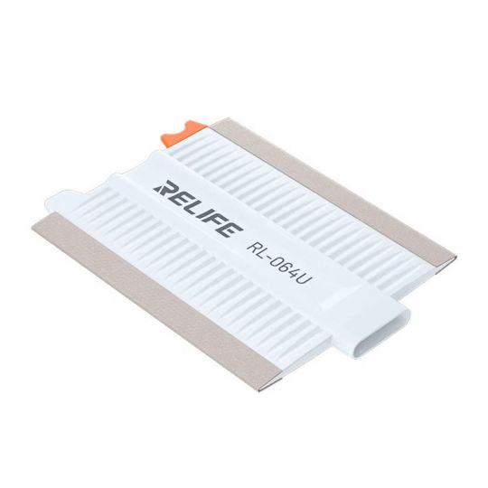 Шпатель RELIFE RL-064U (для наклеювання плівки, 100мм, пластик, білий) - купити за 103.50 грн у Києві, Україні
