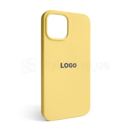 Чохол Full Silicone Case для Apple iPhone 12 Pro Max yellow (04)