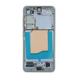Дисплей (LCD) для Samsung Galaxy S25/S931 (2025) з тачскріном та рамкою icy blue Service Original (PN:GH82-36329C)