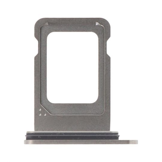 Держатель Sim-карты (лоток) для Apple iPhone 15 Pro, 15 Pro Max (One Sim) natural titanium High Quality - купить за 243.65 грн в Киеве, Украине