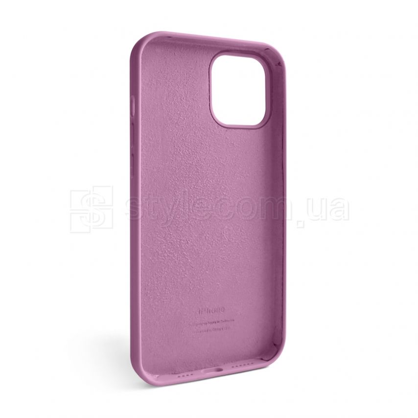 Чехол Full Silicone Case для Apple iPhone 12 Pro Max blueberry (56)