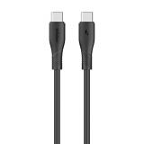 Кабель USB WALKER C585 Type-C to Type-C 60W 2m black