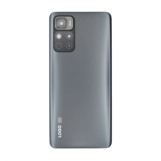 Задня кришка для Xiaomi 11T, 11T Pro зі склом камери meteorite gray High Quality - купити за 405.90 грн у Києві, Україні