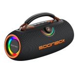 Портативная колонка Soonbox S9702 80W (2*40W) black orange
