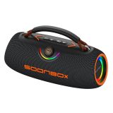 Портативная колонка Soonbox S9702 80W (2*40W) black orange