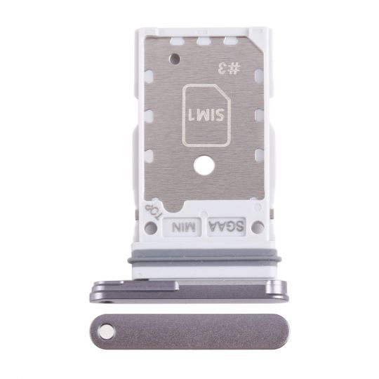 Держатель Sim-карты (лоток) для Samsung Galaxy S23 FE/S711 (2023) (Dual Sim) graphite - купить за 243.65 грн в Киеве, Украине