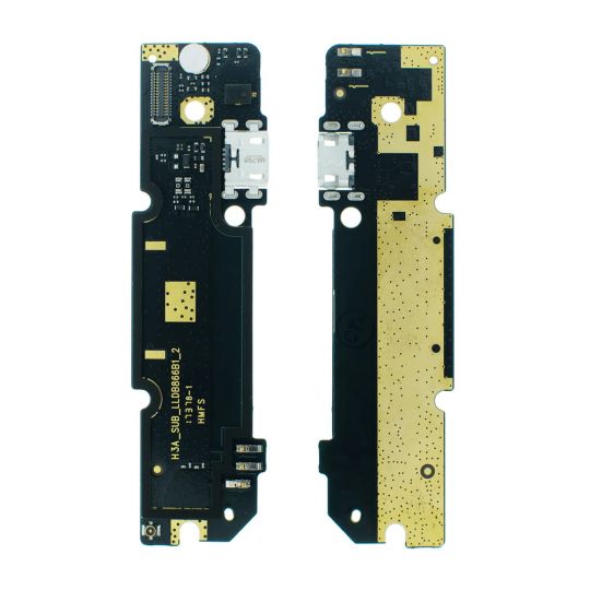 Шлейф (нижня плата) для Xiaomi Redmi Note 3 Pro (30pin) з роз'ємом зарядки і мікрофоном Original (знятий) - купити за 360.80 грн у Києві, Україні