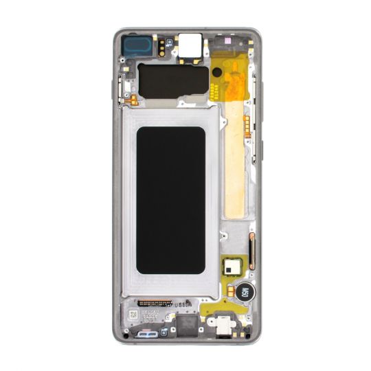 Дисплей (LCD) для Samsung Galaxy S10 Plus/G975 (2019) з тачскріном та рамкою black Service Original (переклеєне скло) (PN:GH82-18849A) - купити за 9 786.70 грн у Києві, Україні