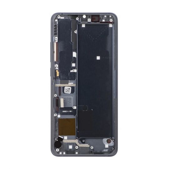 Дисплей (LCD) для Xiaomi Mi Note 10, Mi Note 10 Pro, Mi Note 10 lite, CC9 Pro з тачскріном та рамкою black (Oled) Original Quality