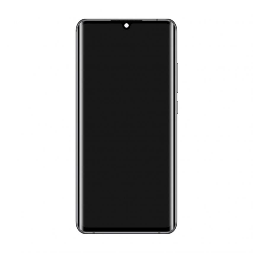 Дисплей (LCD) для Xiaomi Mi Note 10, Mi Note 10 Pro, Mi Note 10 lite, CC9 Pro з тачскріном та рамкою black (Oled) Original Quality