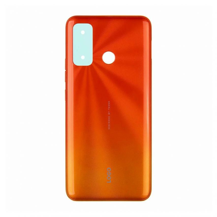 Задня кришка для Tecno Spark 5 Pro orange High Quality