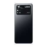 Задня кришка для Xiaomi Poco M4 Pro 4G зі склом камери black Original Quality