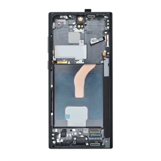 Дисплей (LCD) для Samsung Galaxy S22 Ultra 5G/S908 (2022) з тачскріном та рамкою phantom black (Amoled) Original Quality - купити за 10 849.07 грн у Києві, Україні