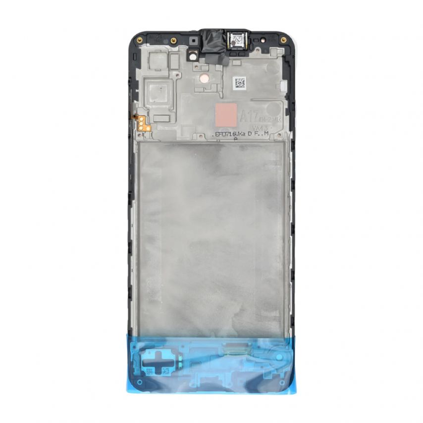 Дисплей (LCD) для Samsung Galaxy A17/A175 (2025), M17 4G/M175 (2026) з тачскріном та рамкою black (Oled orig size) Original Quality