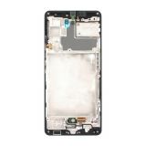 Дисплей (LCD) для Samsung Galaxy A42 5G/A426 (2020) з тачскріном та рамкою black (Oled orig size) Original Quality