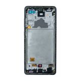 Дисплей (LCD) для Samsung Galaxy A72/A725 (2021) с тачскрином и рамкой black (Oled orig size) Original Quality