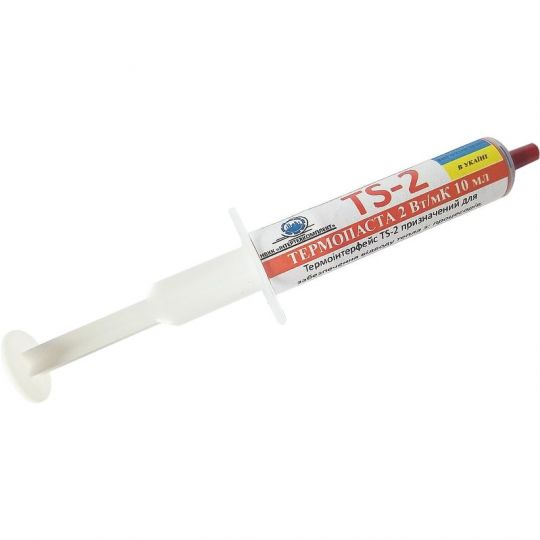 Термопаста ИнтерТехКомплект TS-2 (2 Вт/мК, 3,1 г/см, 10 мл) - купить за 132.90 грн в Киеве, Украине