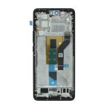 Дисплей (LCD) для Xiaomi 13 Lite з тачскріном та рамкою black (Amoled) Original Quality (переклеєне скло)