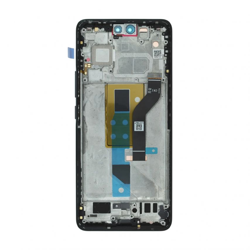 Дисплей (LCD) для Xiaomi 13 Lite з тачскріном та рамкою black (Amoled) Original Quality (переклеєне скло)