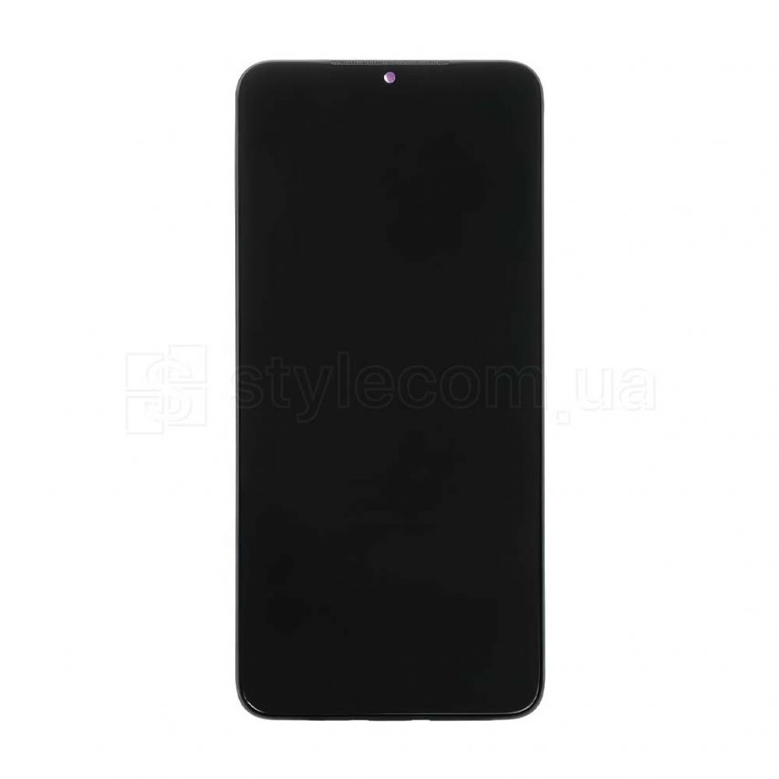 Дисплей (LCD) для Xiaomi Poco M3, Redmi 9T с тачскрином и рамкой black Original Quality