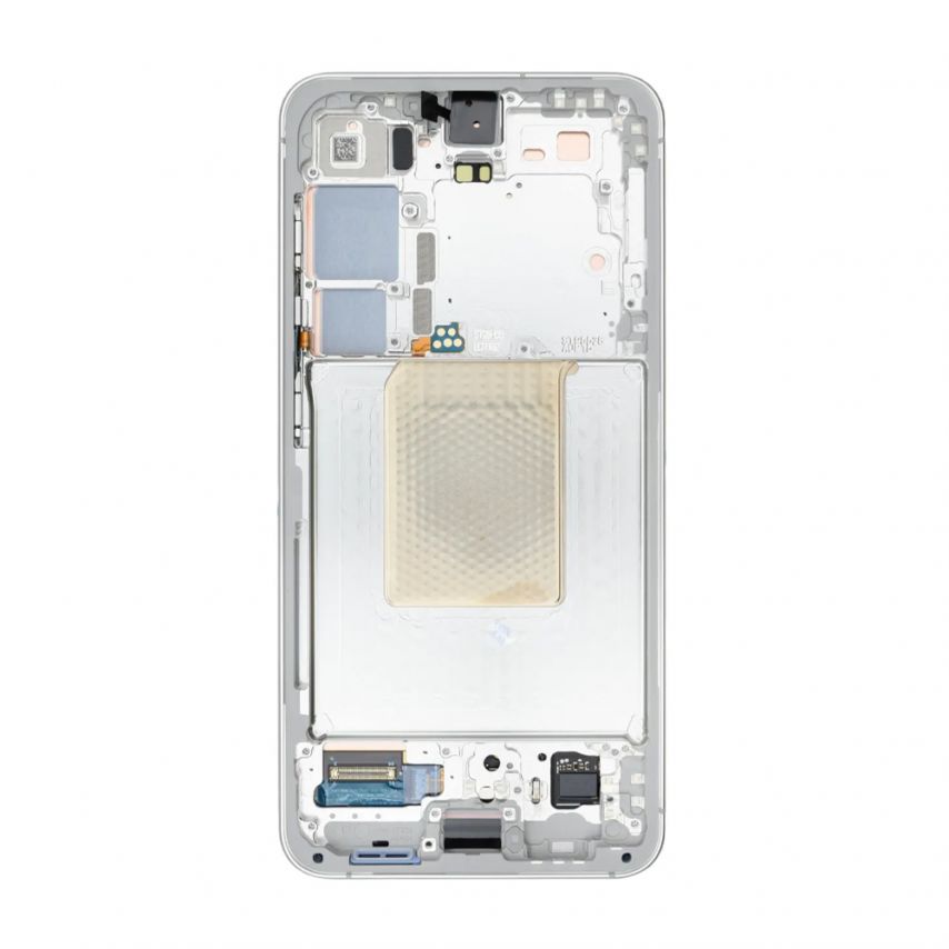 Дисплей (LCD) для Samsung Galaxy S24/S921 (2024) з тачскріном та рамкою marble gray Service Original (PN:GH82-33287B)