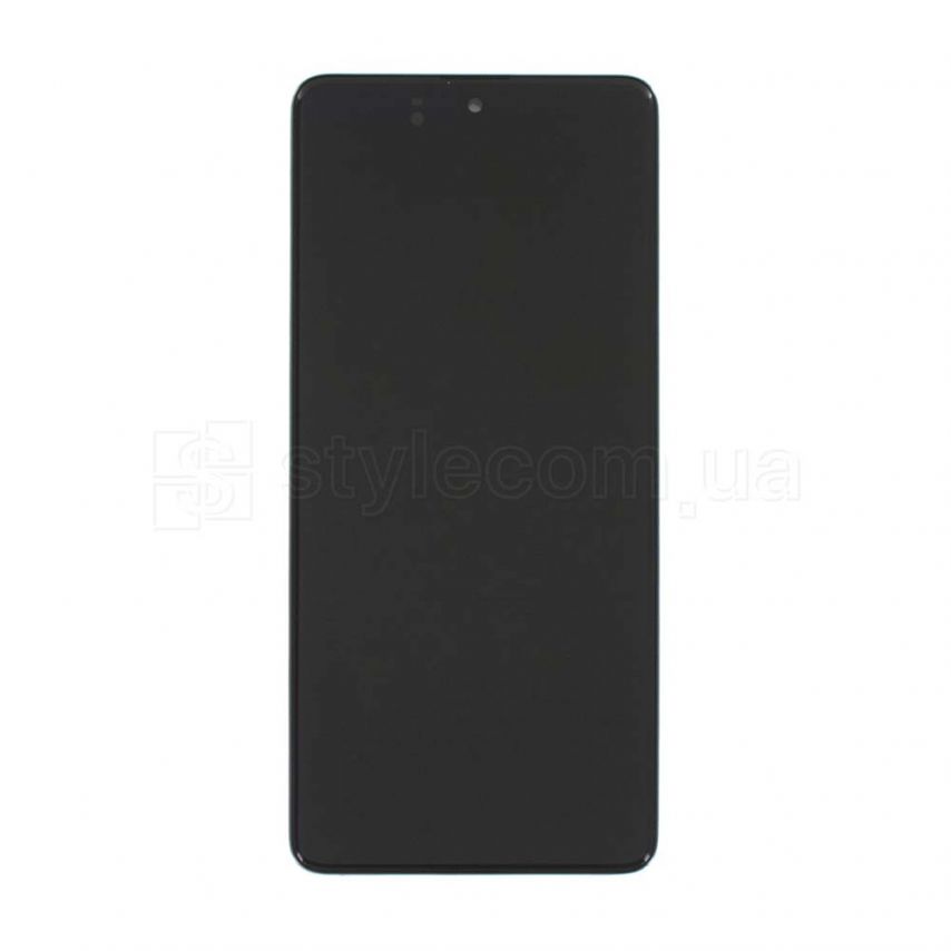 Дисплей (LCD) для Samsung Galaxy M51/M515 (2020) с тачскрином и рамкой black Service Original (PN:GH82-23568A)