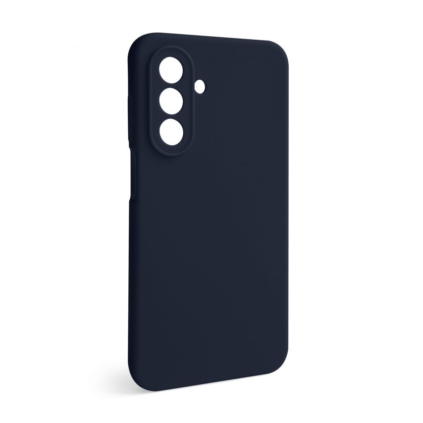 Чехол Full Silicone Case для Samsung Galaxy A17 5G/A176 (2025) dark blue (34) (без логотипа)
