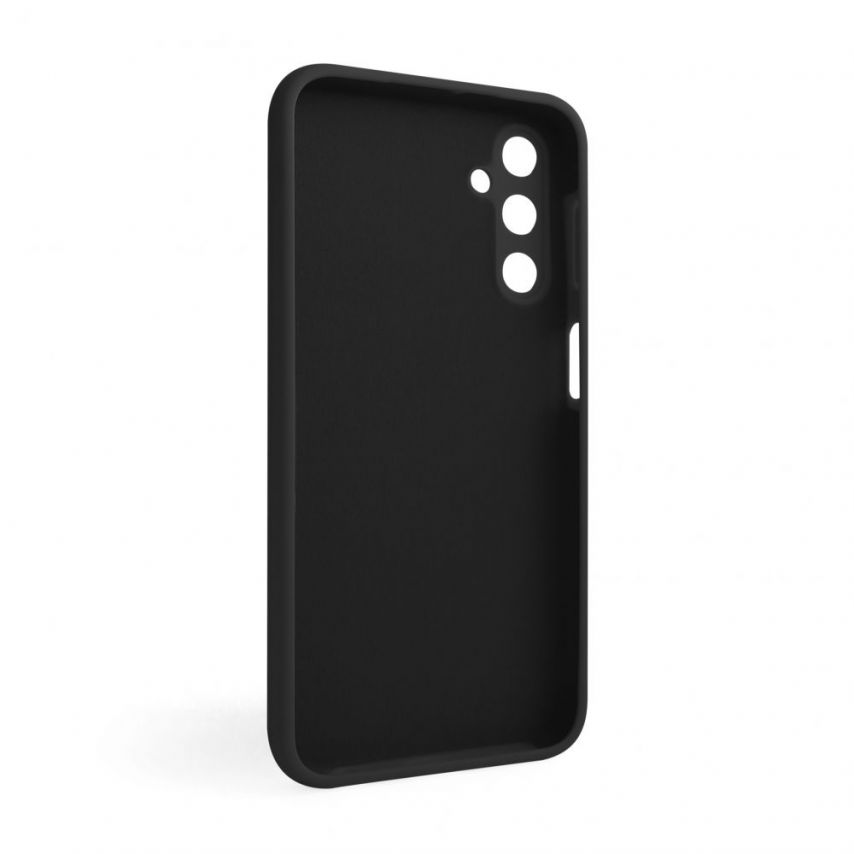 Чехол Full Silicone Case для Samsung Galaxy A24 4G/A245F (2023) black (01) (без логотипа)