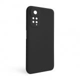 Чохол Full Silicone Case для Xiaomi Redmi Note 11 4G, Note 11S black (01) (без логотипу)