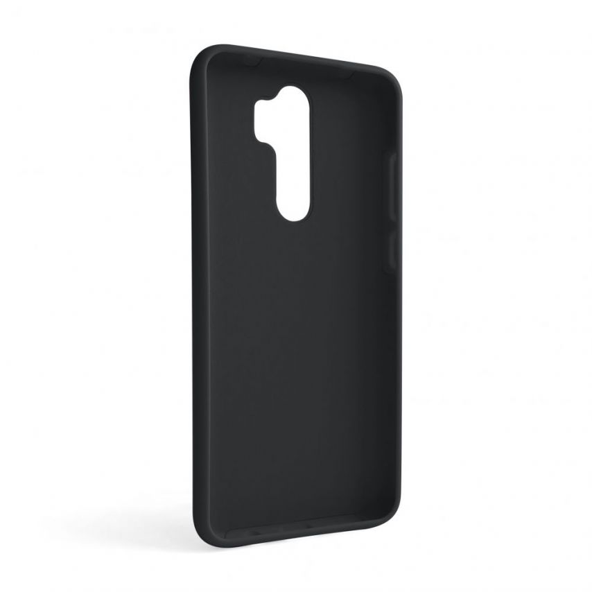 Чехол Full Silicone Case для Xiaomi Redmi Note 8 Pro black (01) (без логотипа)