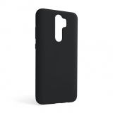 Чехол Full Silicone Case для Xiaomi Redmi Note 8 Pro black (01) (без логотипа)
