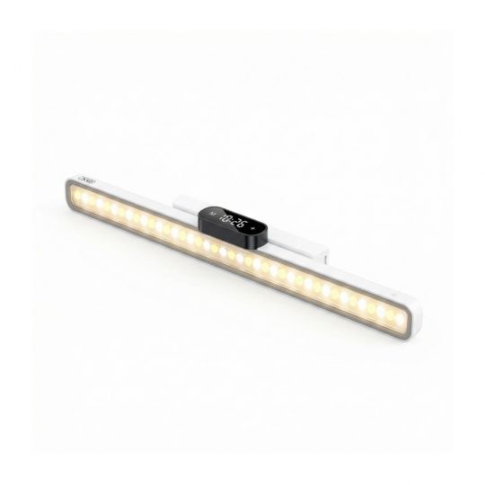 Магнітна LED-лампа XO OZ18 з годинником 3600mAh white - купити за 628.60 грн у Києві, Україні
