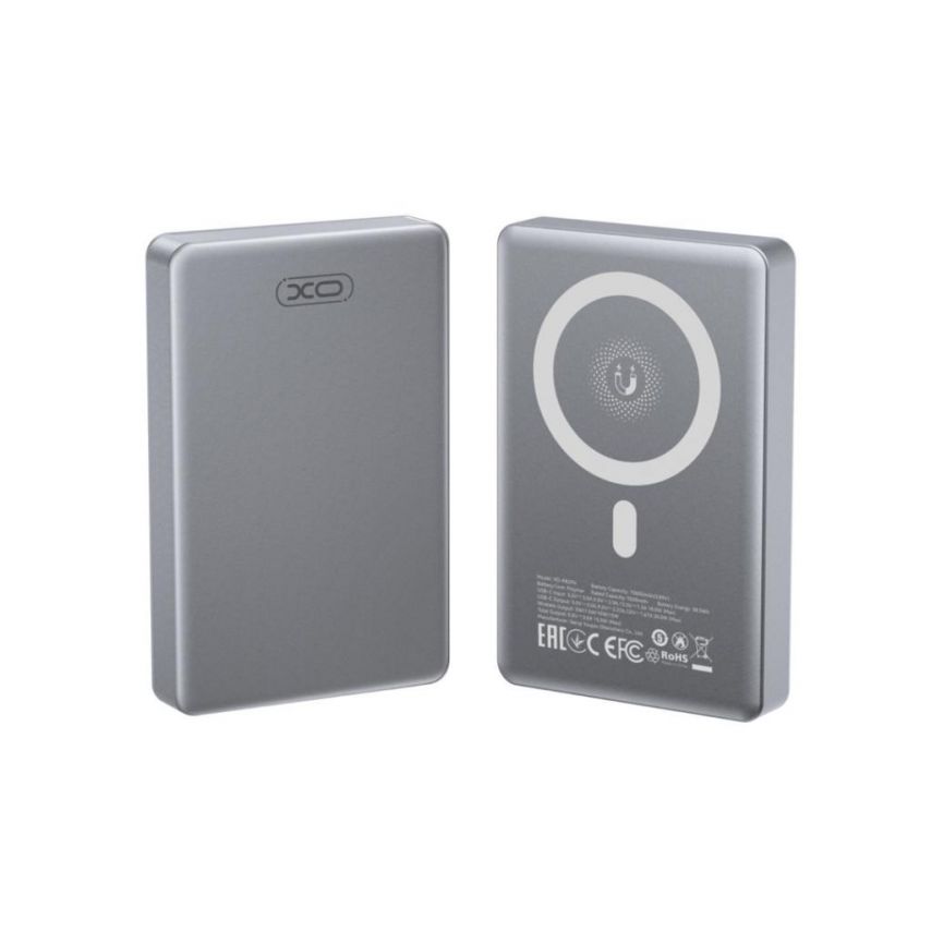 Power Bank XO PR294 10000mAh MagSafe grey