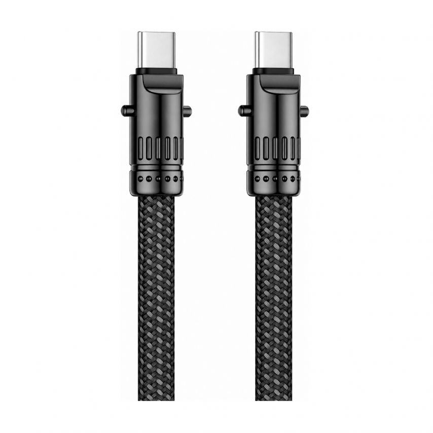 Кабель USB XO NB-Q288B 60W Type-C to Type-C black