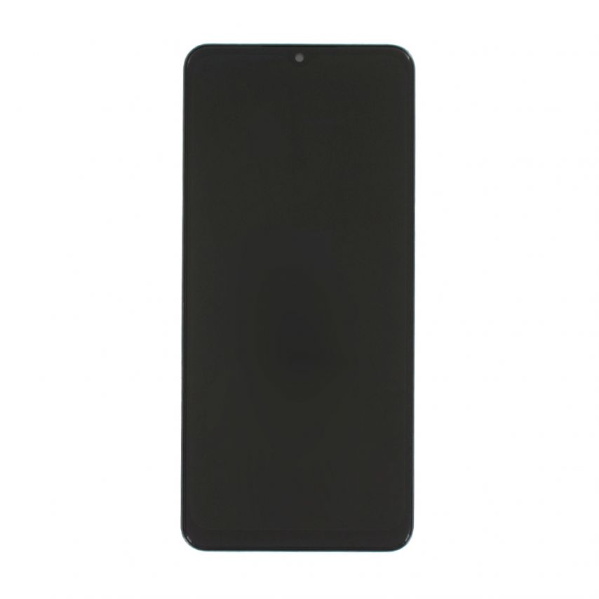Дисплей (LCD) для Samsung Galaxy A12/A125, M12/M127 rev.0.2 з тачскріном та рамкою black Service Original (PN:GH82-24490A)