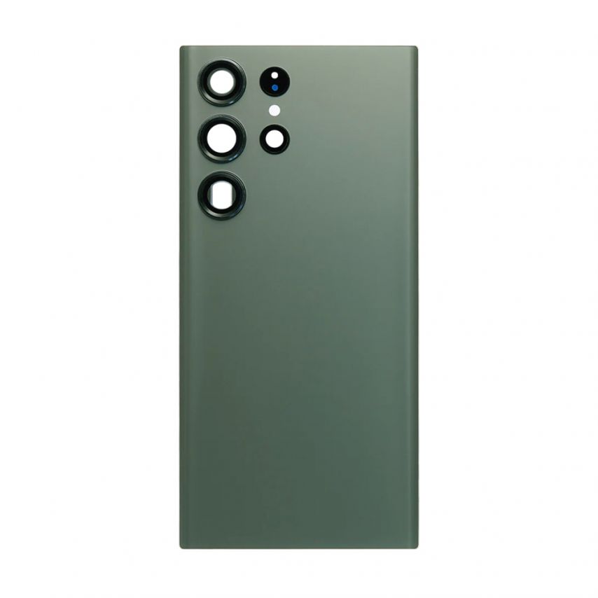 Задня кришка для Samsung Galaxy S23 Ultra/S918 (2023) зі склом камери Green Original Quality