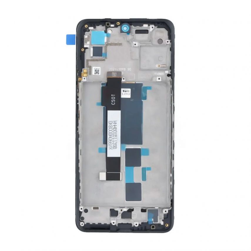 Дисплей (LCD) для Xiaomi Poco X3 GT, Redmi Note 10 Pro 5G с тачскрином и рамкой black (IPS) Original Quality