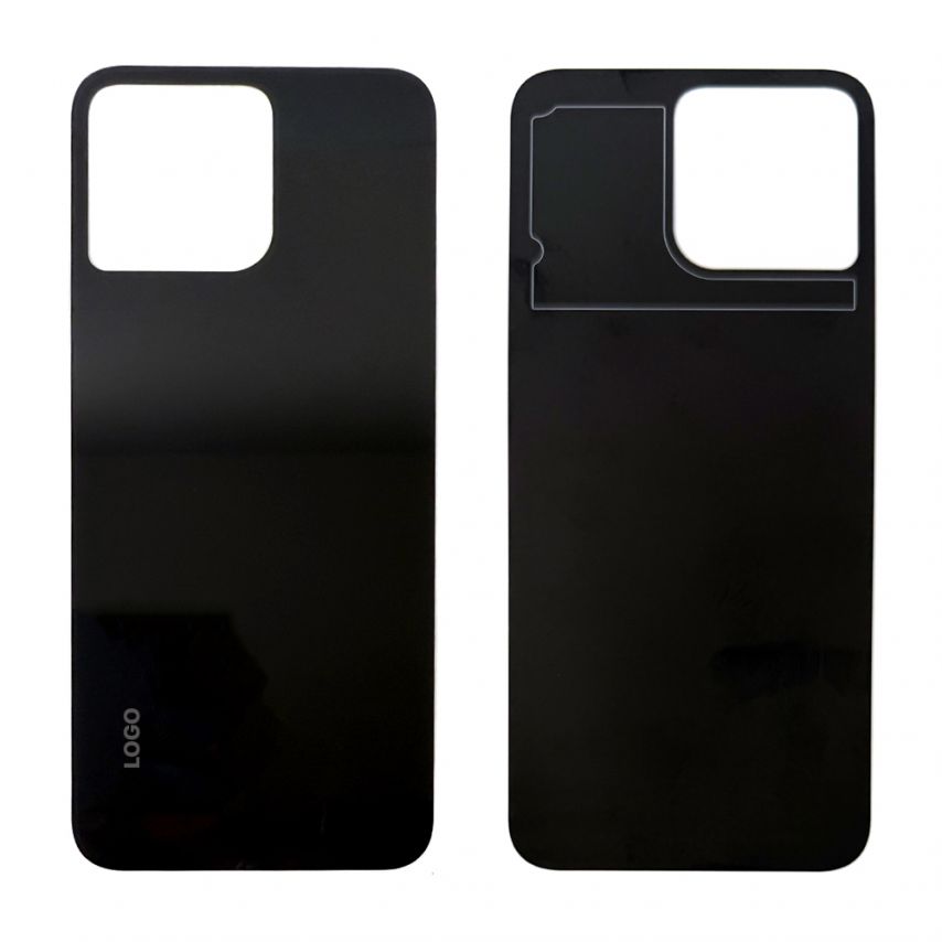 Задняя крышка для ZTE Blade V50 Design 4G, Axon 50 Lite black (axon logo) High Quality