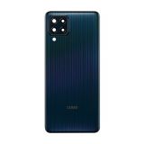 Задня кришка Samsung M32/M325FV black (зі склом камери) High Quality