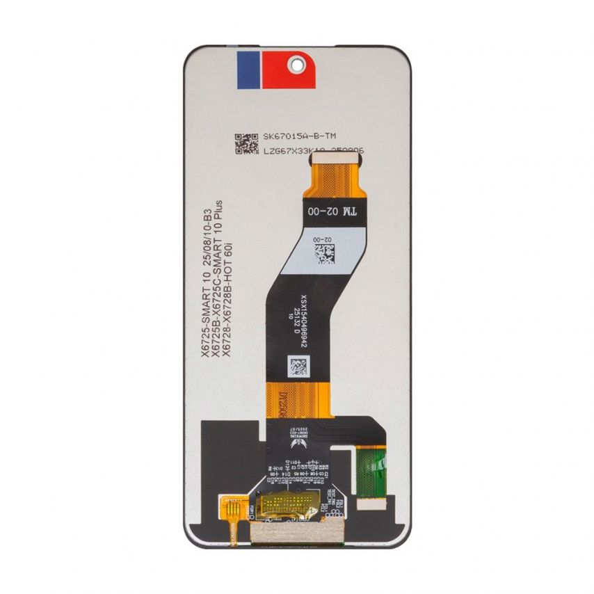 Дисплей (LCD) для Infinix Smart 10 X6725, Smart 10 Plus X6725B, Hot 60 5G X6726 з тачскріном black (IPS) Original Quality