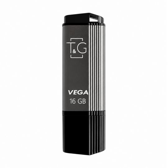 Флеш-пам'ять USB T&G Vega 16GB USB 2.0 (121) grey - купити за 270.00 грн у Києві, Україні
