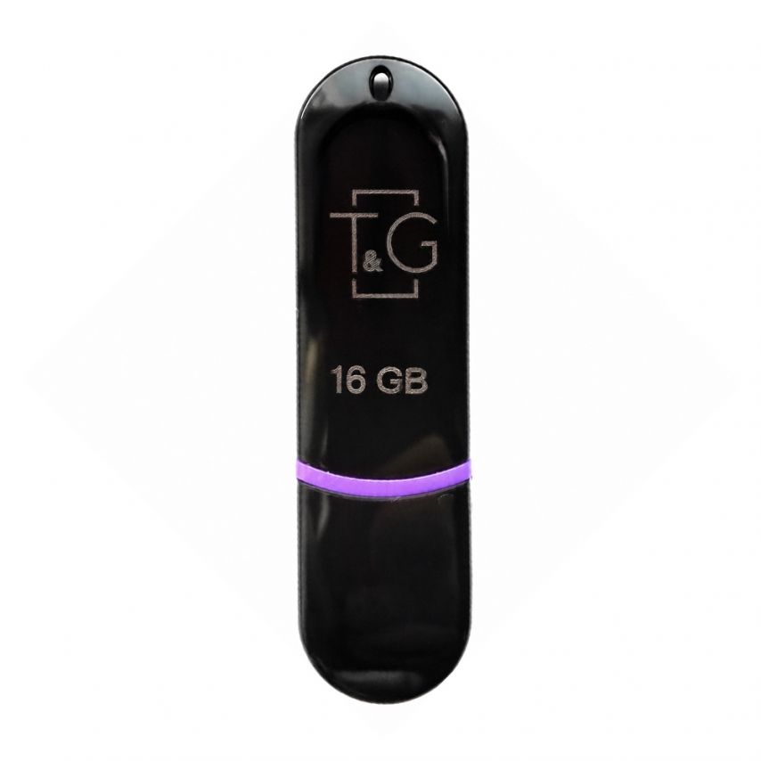 Флеш-память USB T&G Jet 16GB USB 2.0 (012) black