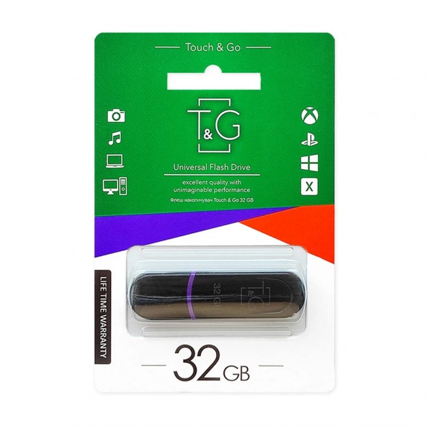 Флеш-память USB T&G Jet 32GB USB 2.0 (012) black